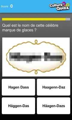 Culture Quizz android App screenshot 1