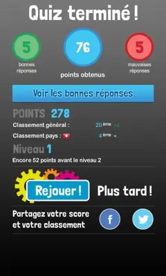 Culture Quizz android App screenshot 5